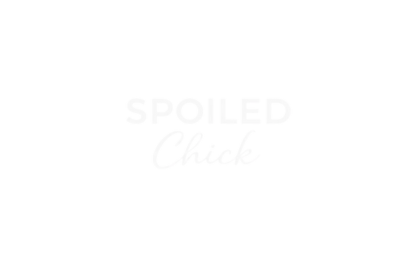 The Spoiled Chick Logo in white